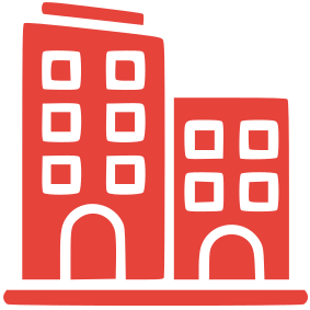 Offices, Retail, Malls, Schools, Banks, Hospitals, Housing, Parks, and Public Spaces